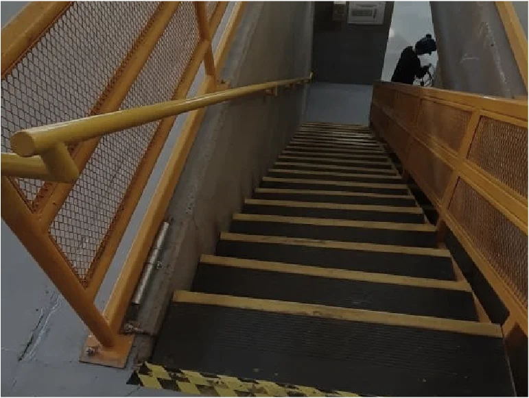 Instalación de Pasarelas Metálicas y Barandas de Seguridad Industrial en Curicó